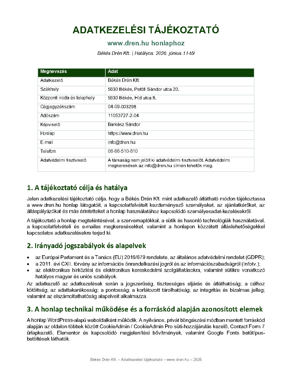 DREN_adatkezelesi_tajekoztato_2026_Page1